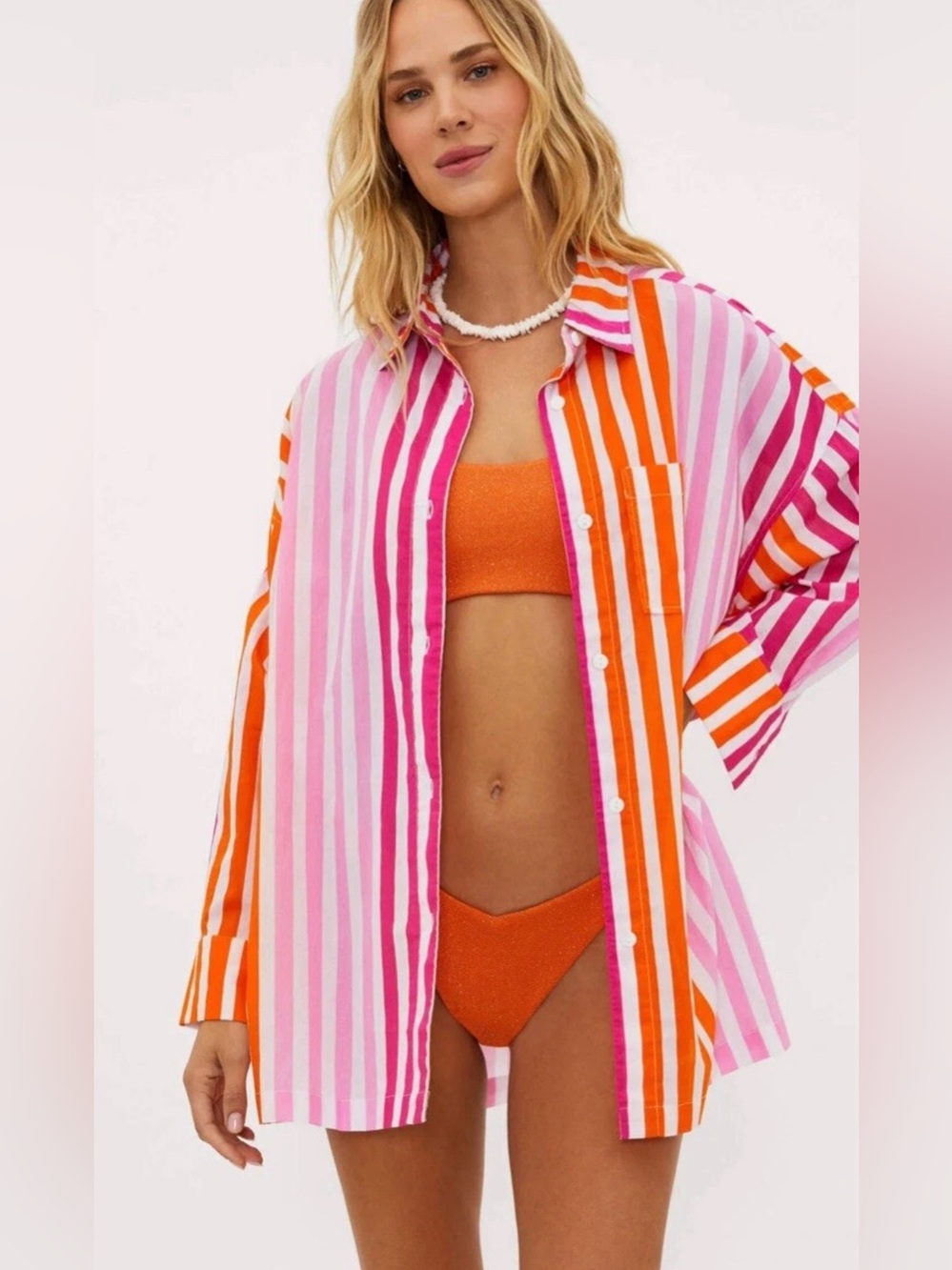 Beach Riot Alexa Swim Cover-Up Top Sz S /M NWOT Swim Pool Beach Vacation Retreat
